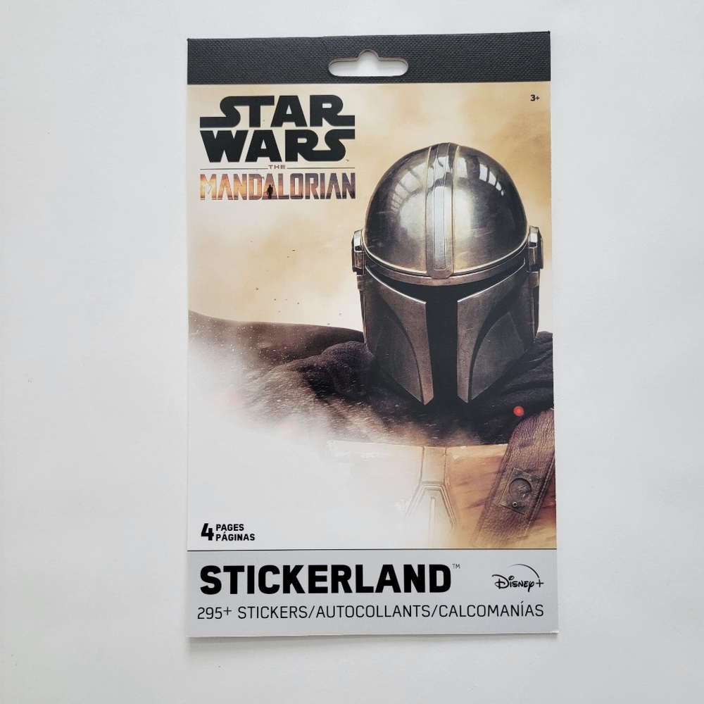 Star Wars Mandalorian sticker pack, 4 sheets- Published Distributed by Sandylion